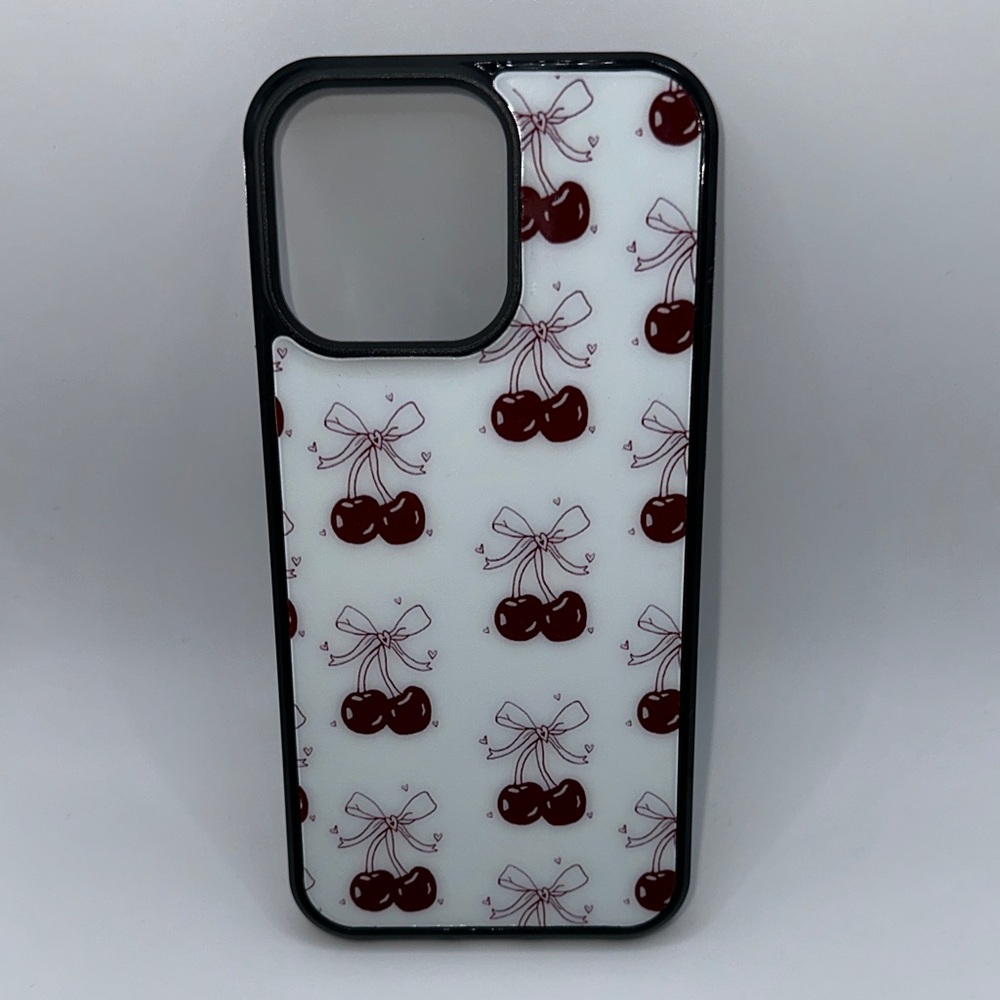 Cherry Pattern iPhone Case